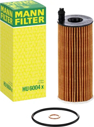 Mann Filter HU 6004 X Oil Filter - Cartridge