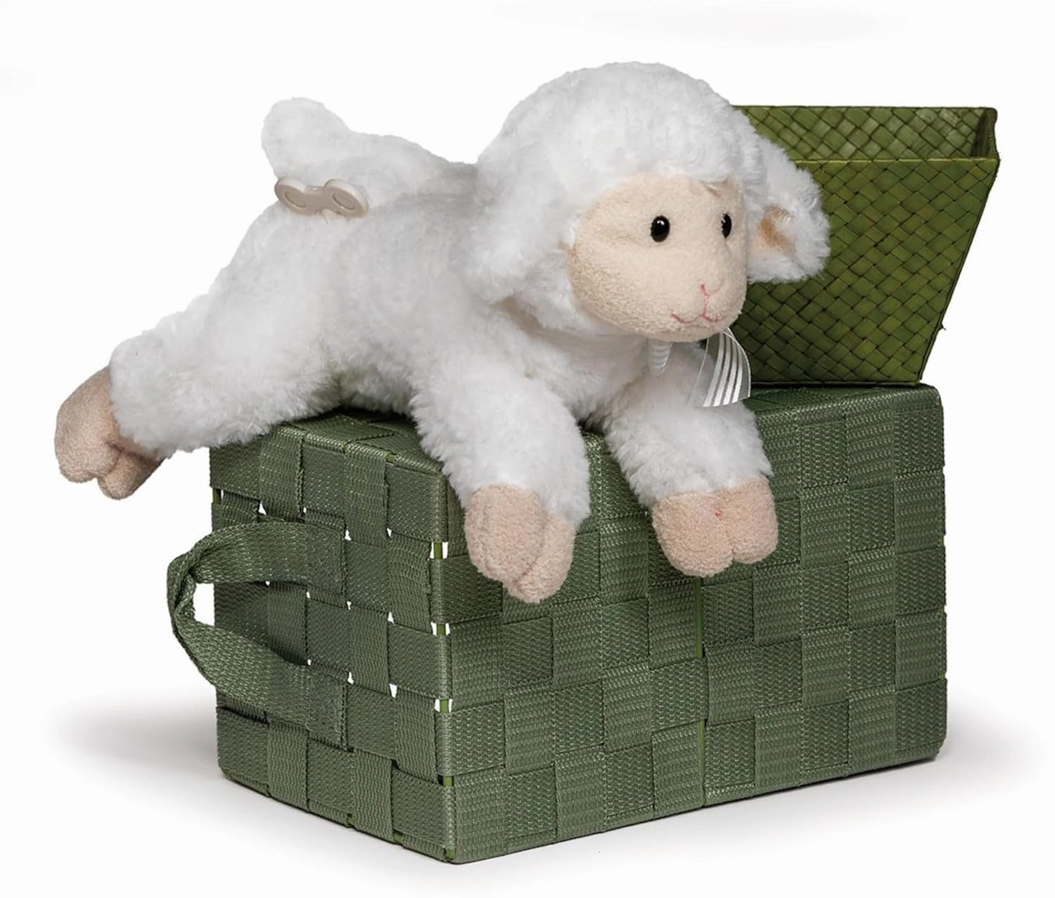 Mary Meyer Inspirational Wind-Up Musical Lamb Soft Toy, Jesus Loves Me