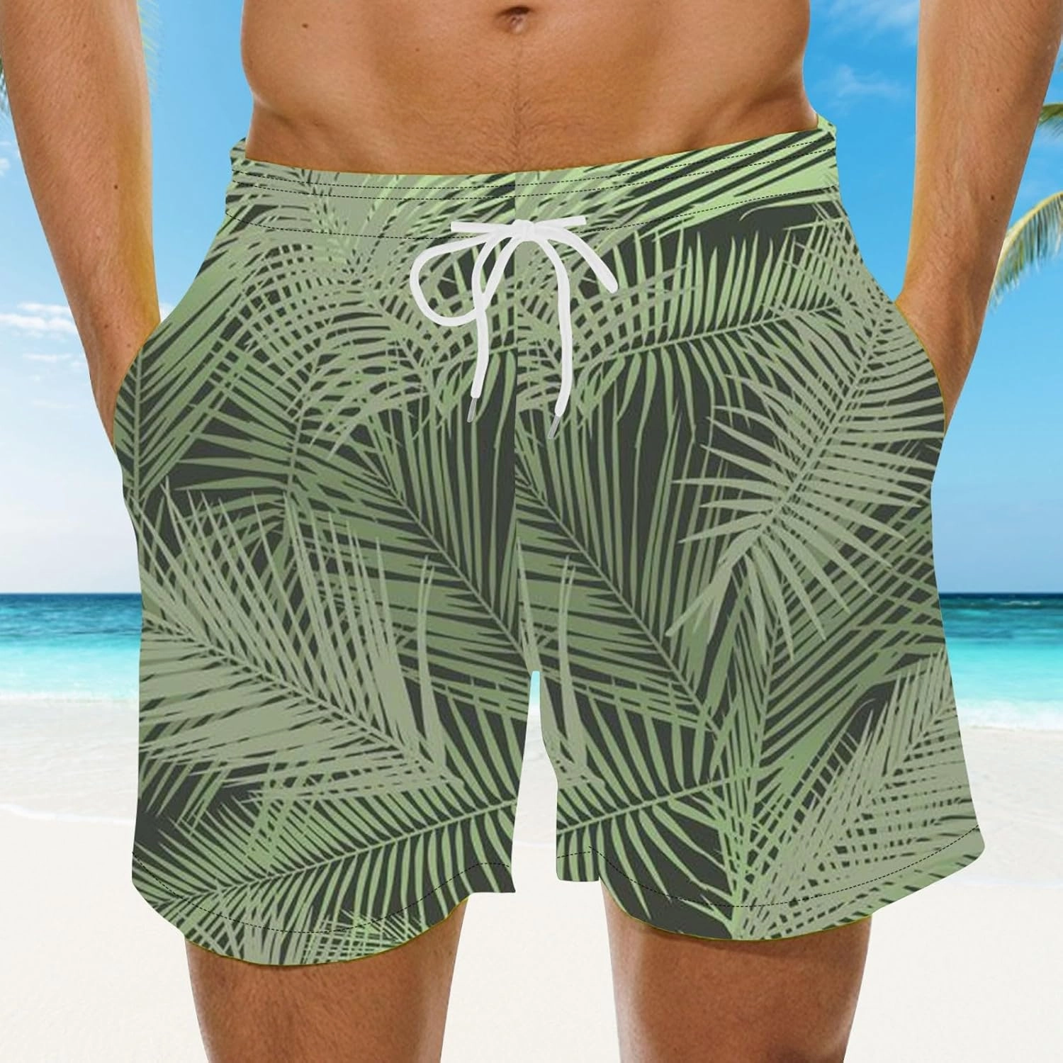 Maternity Swim Shorts Surfing Sports Plus Size Beach Shorts Board Pants Irish Flag Shorts Man Swim Suit Stretch Swim