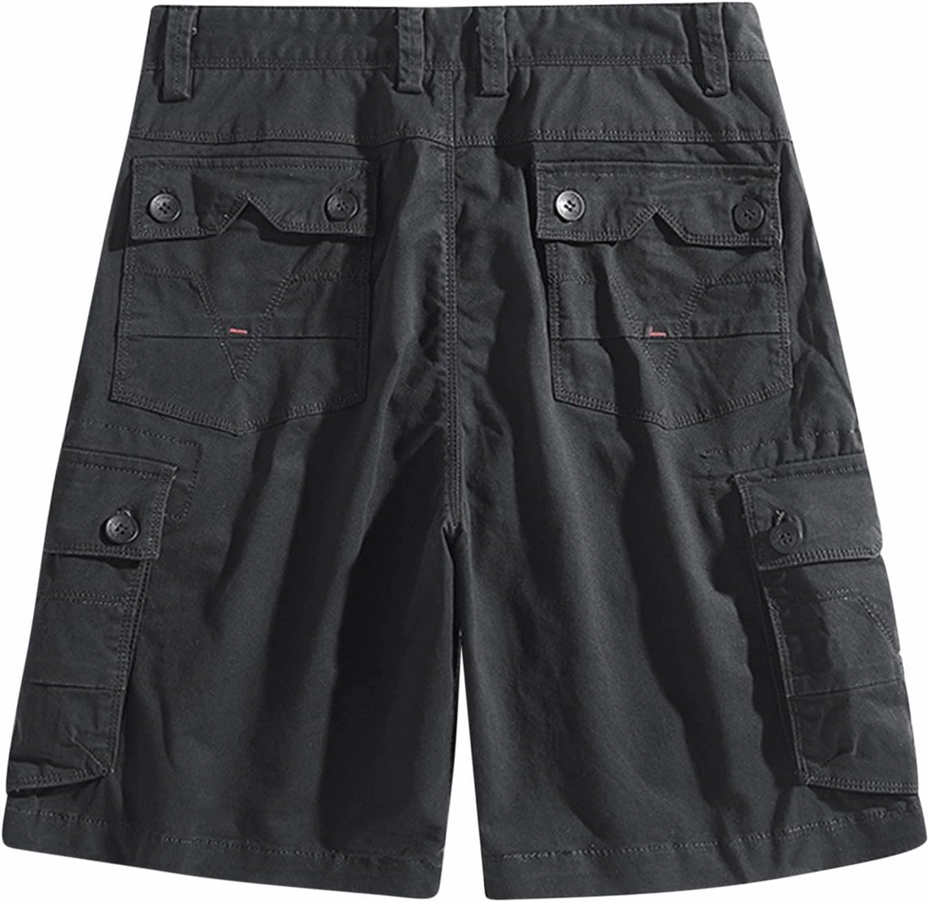 Men’s Cargo Shorts 5 Inch Inseam Perfect Classic Fit Multi Pockets Tooling Shorts Fashion Outdoor Linen Shorts