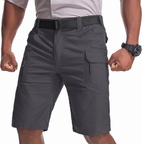 Men's Hiking Cargo Tactical Shorts with Multi Pockets Stretch Water Resistant Shorts Outdoor Hiking Fishing Camping