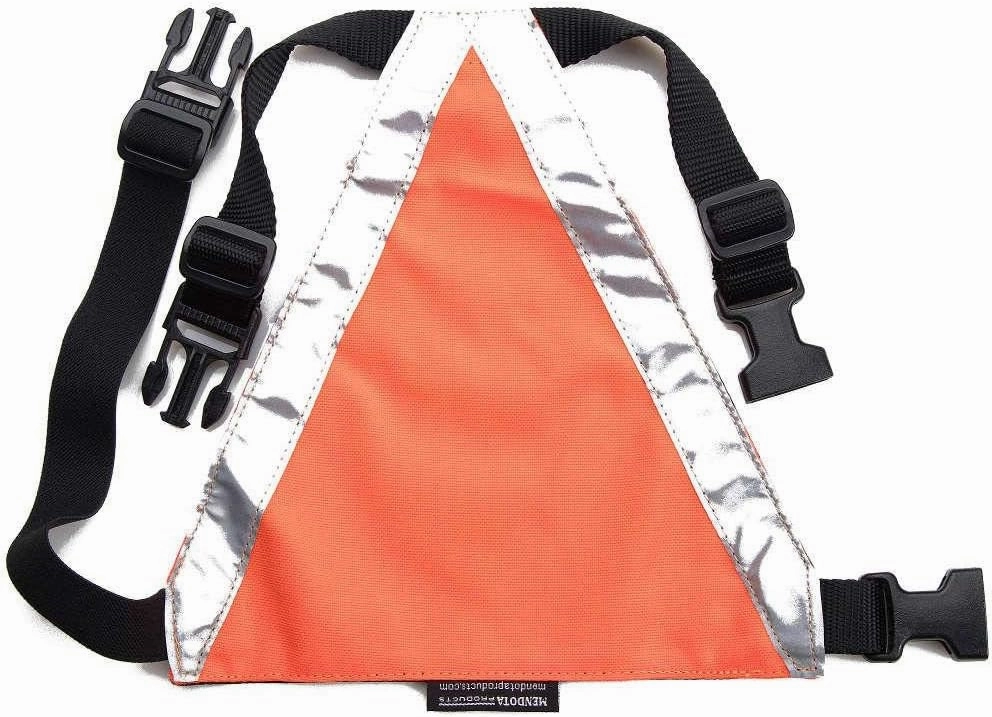 Mendota Pet Visi Vest - Reflective Dog Vest - Made in The USA - Medium