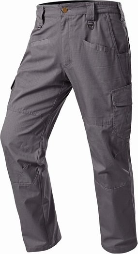Mens Work Pants Cargo Tactical Construction for Men Ripstop Waterproof Lightweight Outdoor Hiking with Pockets