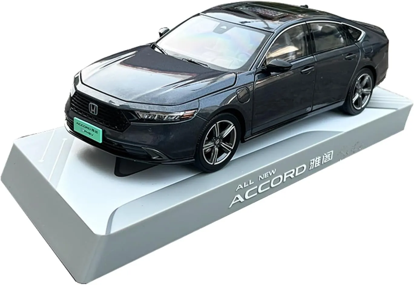 Metal Vehicles Toys 1:18 for Gac Honda Accord 11 Generation 2023 Hybrid Car Model Metal Ornaments Toys Warehouse Storage Home Or Office Décor