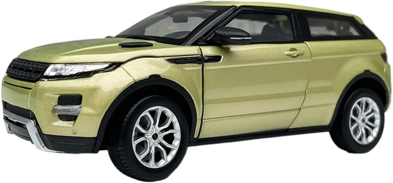 Metal Vehicles Toys 1:24 for Land Rover Range Rover Evoque Alloy Car Model Crossover SUV Car Model Indoor Toys Home Or Office Décor