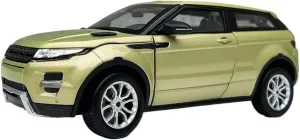 Metal Vehicles Toys 1:24 for Land Rover Range Rover Evoque Alloy Car Model Crossover SUV Car Model Indoor Toys Home Or Office Décor