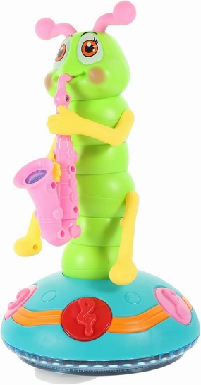 Milisten Electric Dancing Caterpillar Toy for Boy Girl Musical Plaything Without Battery Boy Girl Present for Months Engaging and Safe Toys