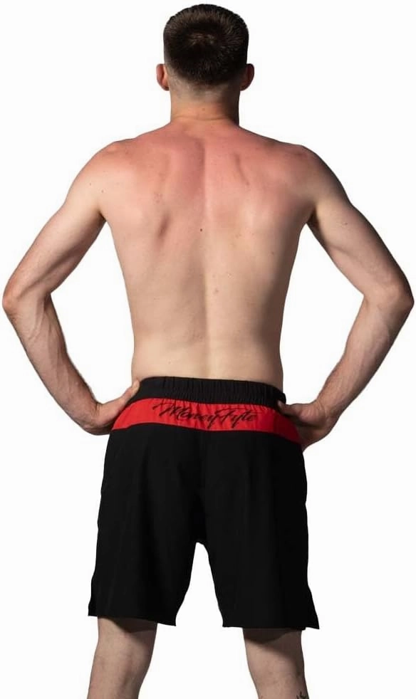 MMA Shorts & BJJ Shorts Men, UFC Grappling Fight Shorts for Boxing, Kickboxing, Muay Thai 7" Cross Training Workout