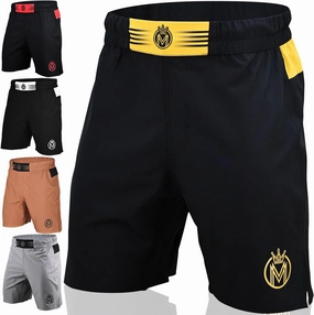 MMA Shorts & BJJ Shorts Men, UFC Grappling Fight Shorts for Boxing, Kickboxing, Muay Thai 7" Cross Training Workout