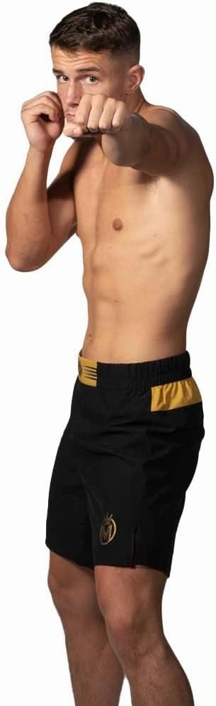MMA Shorts & BJJ Shorts Men, UFC Grappling Fight Shorts for Boxing, Kickboxing, Muay Thai 7" Cross Training Workout