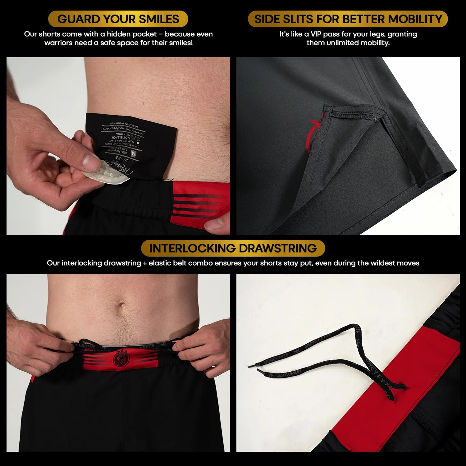 MMA Shorts & BJJ Shorts Men, UFC Grappling Fight Shorts for Boxing, Kickboxing, Muay Thai 7" Cross Training Workout