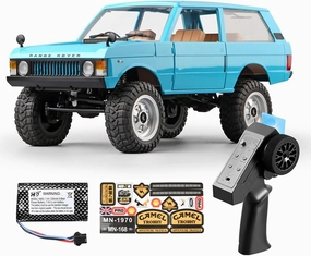 MN-168 RC Car, 1/12 Scale 2.4G 4WD All-Terrain Remote Control Truck Model, 7.2 km/H High Speed RTR Version RC Car
