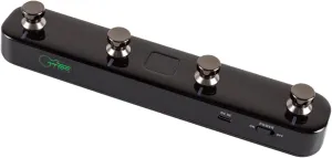 MOOER GWF4 Wireless Footswitch Controller for P1, SD30i, Hornet 05i, GTRS Guitar, Change Preset, Loop, Drum, with Tap Tempo for Delay Effects (GWF4 Black)
