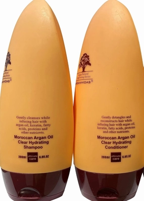 Moroccan Argan Oil Hydrating Shampoo and Conditioner Set (6.8 fl oz each)