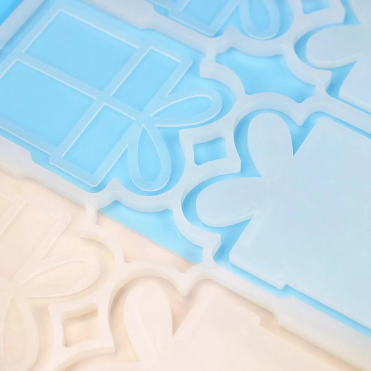 mostsom Christmas Bag Design Epoxy Lollipop Mold Diy Craft Chocolate Silicone Mould Cake Decorating Tools Kitchen Fondant 2pcs (O_ Christmas Gift Bag)