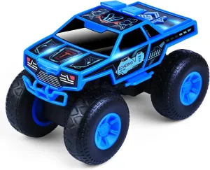 Motorized Monster Truck with Lights & Sounds, Battery Powered Vehicle, Great Gift for Boys and Girls 3 