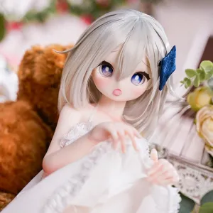 Mozu Paimoe 1/3 Female Seamless Anime Action Figures Full Silicone Material, JYdoll 65cm Flexible Female Figure Dolls for Genshin Impact Cosplay/Photography/Arts (Wig) (Standard Edition)
