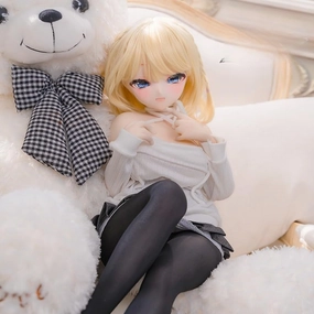 Mozu Ami 1/2 Female Seamless Action Figures Full Silicone Material, JYFigures 85cm Flexible Figure Dolls for Cosplay/Photography/Arts (Wig) (Standard Edition)