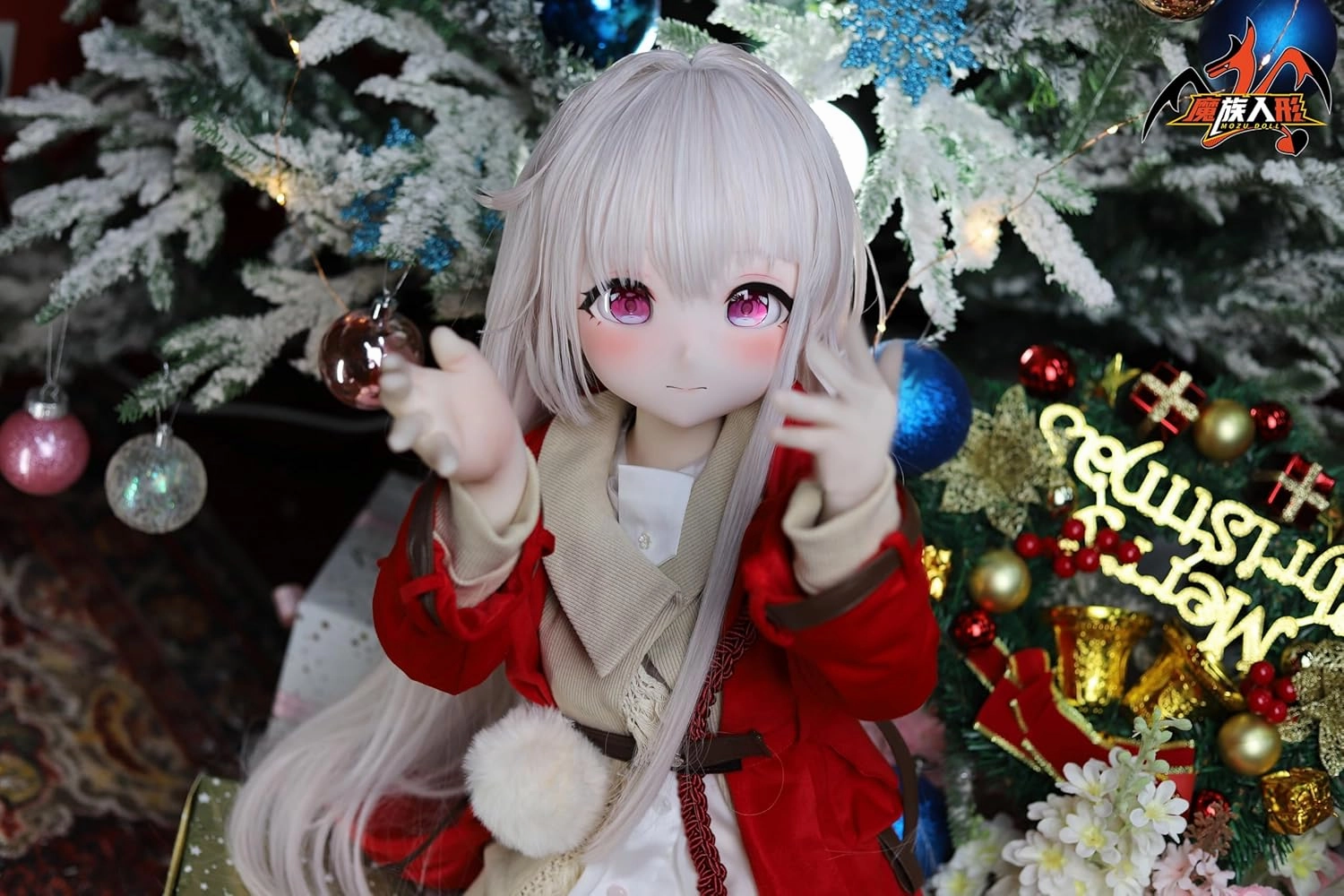 Mozu Doll Kayla 1/2 Female Seamless Genshin Impact Kayla Action Figures Silicone Material, 115cm Flexible Figure Doll for Cosplay/Photography/Arts (Wig) (Cosplay Edition)