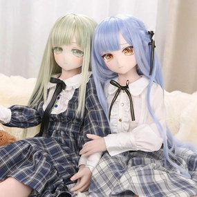 Mozu Doll Metis & Memory Action Figures Full Silicone Material 115cm Flexible Figure Dolls for Cosplay/Photography/Arts (Metis & Memory Bundle)