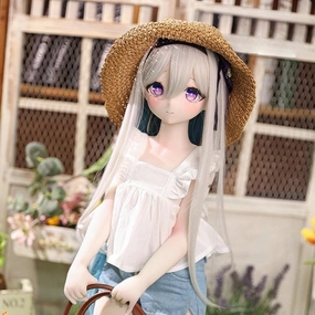 Mozu Firefly 1/2 Female Seamless Genshin Impact Action Figures Full Silicone Material, JYFigures 85cm Flexible Figure Dolls for Cosplay/Photography/Arts (Wig) (Standard Edition)