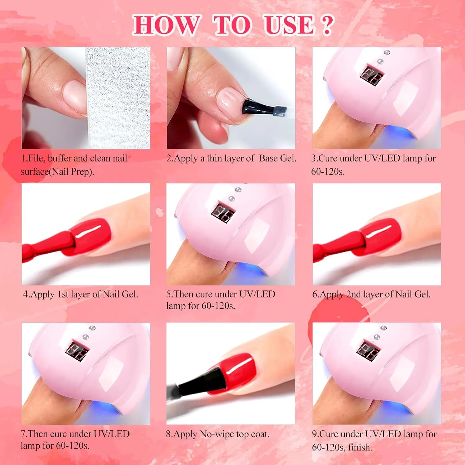 MTSSII Neon Gel Nail Polish Set 18pcs Reflective Glitter Gel Polish Kit with Gel Top Coat Top Coat Gel Nail Polish Blue Red Green Polish Nail Art Design DIY Gift for Girls Women