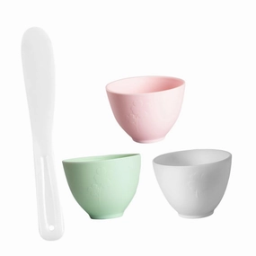 Mud Mask Mixing Bowl Set of 1 with Soft Adjusting Stick for Face Mask Diy Skin Care
