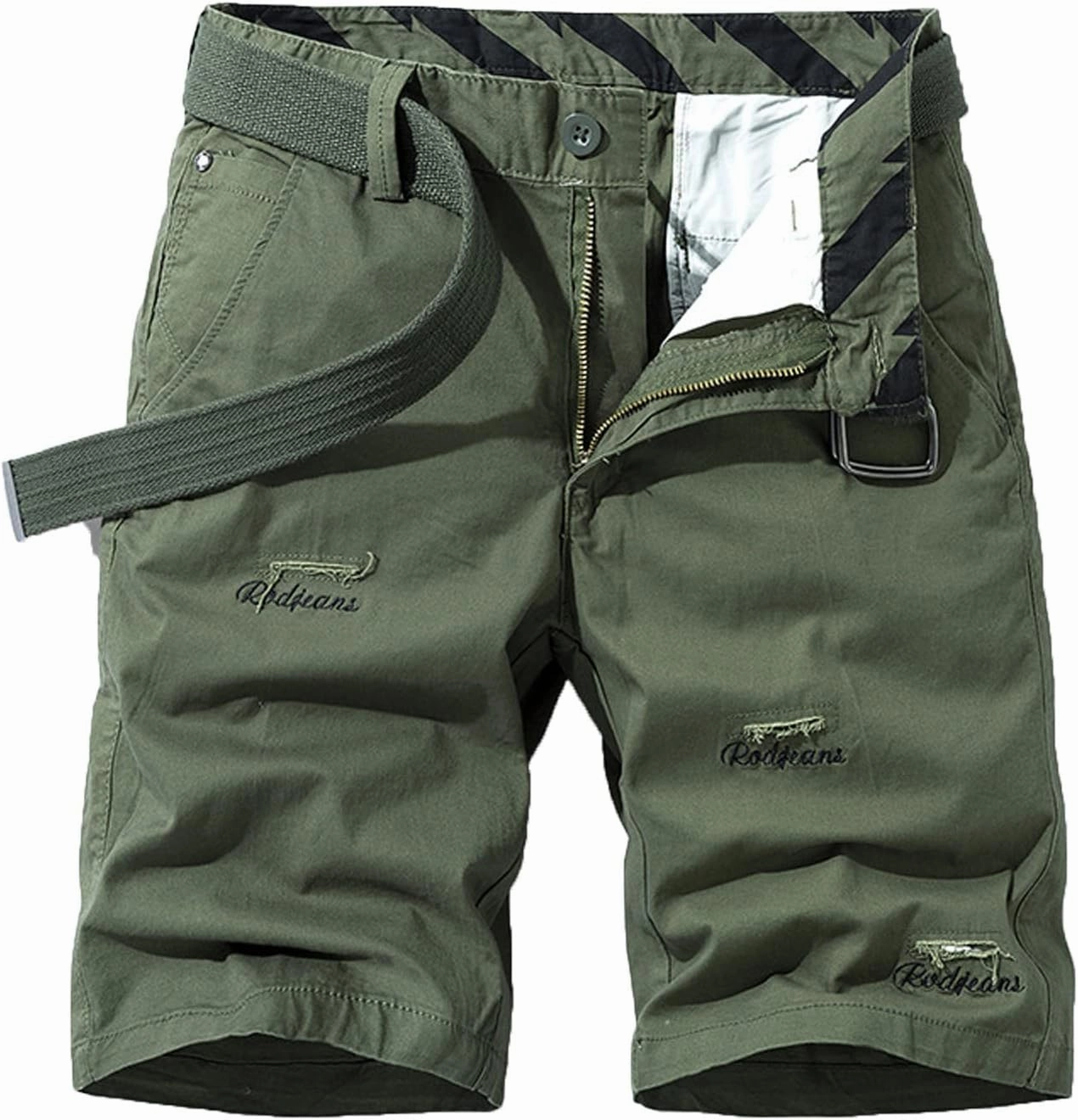 Muscularfit Mens Shorts 9 Inch Inseam Causal Cargo Shorts Lightweight Multi Pockets Tooling Shorts Outdoor Sport Beach Shorts