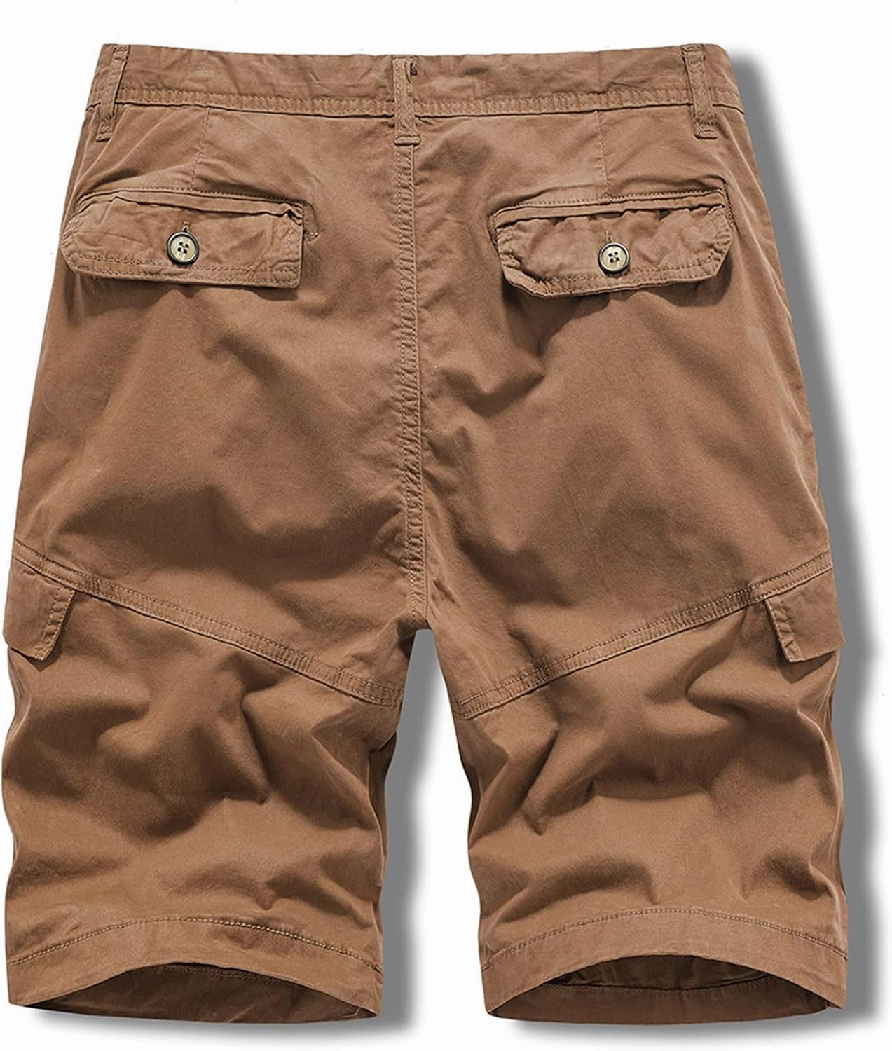 Muscularfit Shorts Men Casual Cotton Solid Multi Pockets Cargo Shorts Summer Outdoor Fashion Work Utility Tooling Shorts 2023