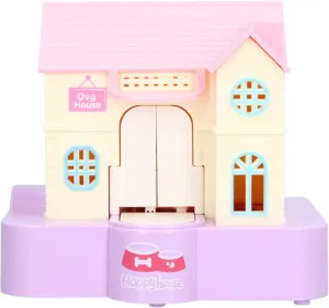 Music Villa Piggy Bank, Fun Puppy Piggy Bank Lucky Dog House Automatically Swallow with Light and Music Effects Children's Toy Gifts(Lucky Dog)