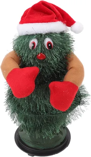 Musical Dancing Christmas Tree Toy, Musical Rotating Electric Tree for Festive Decoration