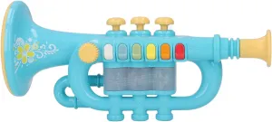 Musical Instruments, Kid Trumpet Children Preschool Music Toy for Boys and Girls(Blue)