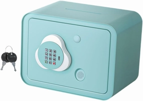 Musical Money Piggy Bank Electronic Money Bank Fingerprint Password Money Box for Halloween, Green