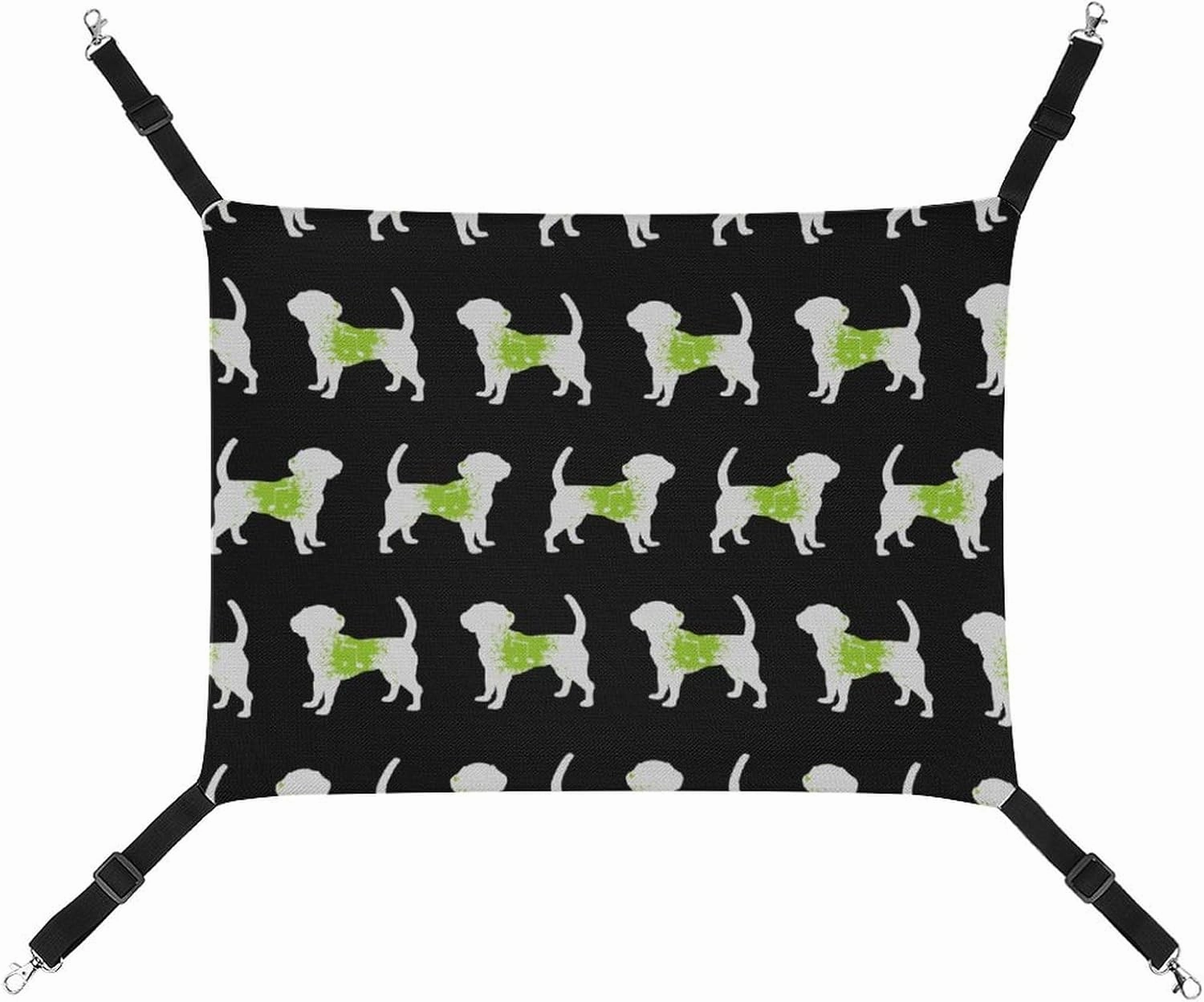 Musical Note Dog Hanging Cat Bed Soft Breathable Pet Hammock for Cage Pet Sleeper for Kitten Ferret Puppy Rabbit