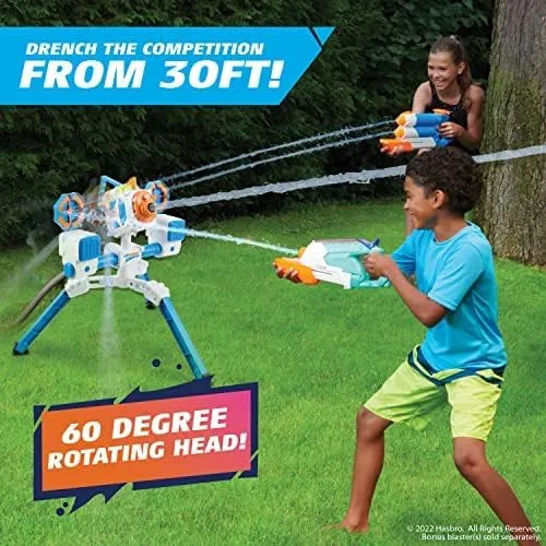 NERF Super Soaker RoboBlaster – Automatic Soaker Blasting Machine Drenches You in Water