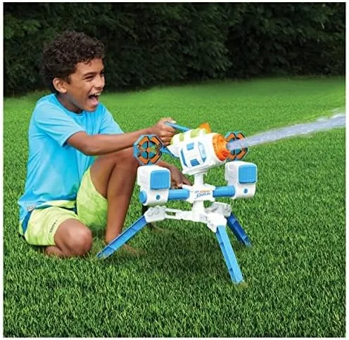 NERF Super Soaker RoboBlaster – Automatic Soaker Blasting Machine Drenches You in Water