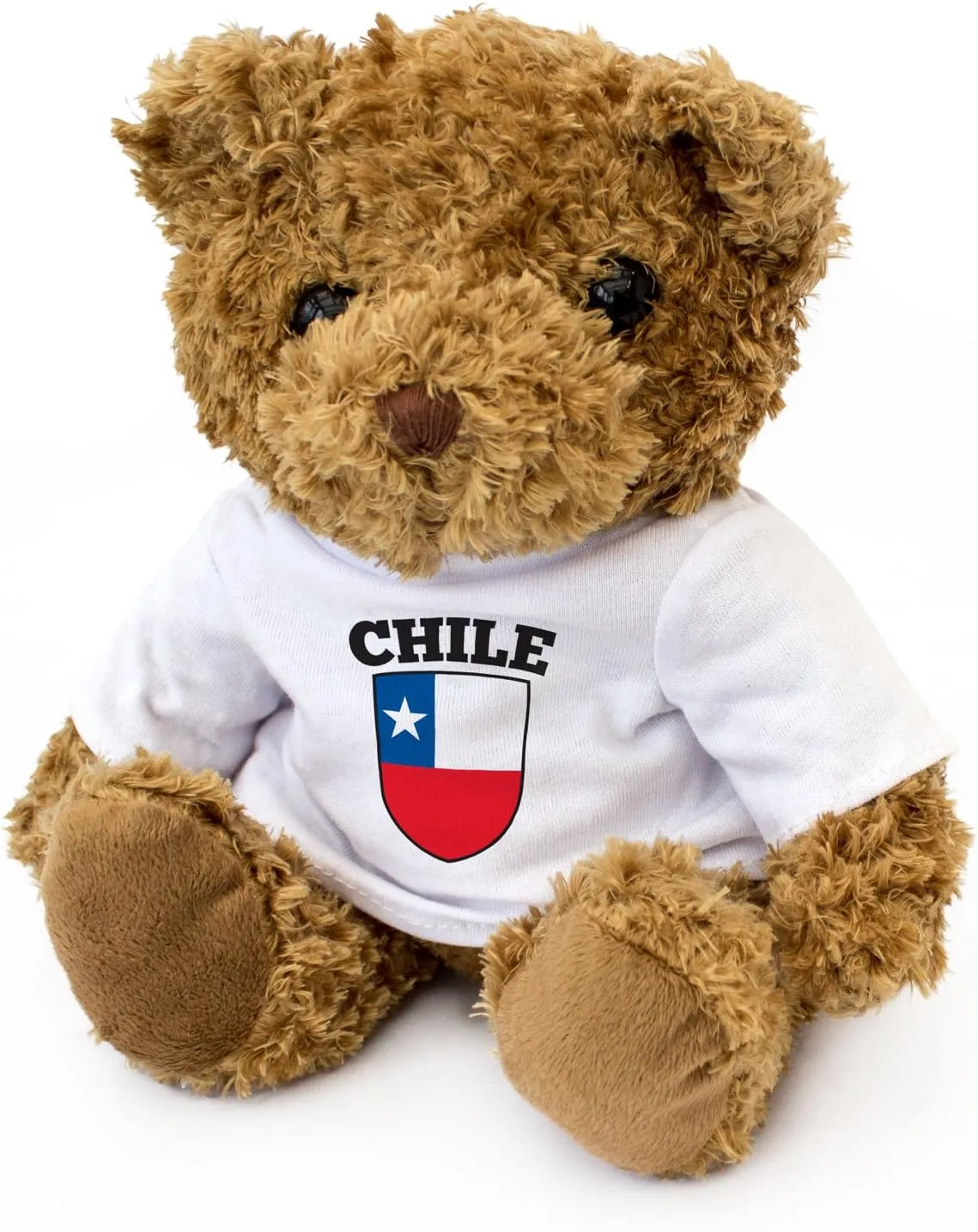 New - Chile Flag Teddy Bear - Cute and Cuddly - Chilean Fan Gift Present