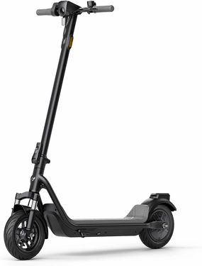 NIU 100P Electric Scooter for Adults with Suspension- 600W Max Power, 18 Miles Range, Max Speed 17.4MPH, Dual Brakes, Easy Folding Commuting E-Scooter, Bluetooth Connectivity, UL Certified