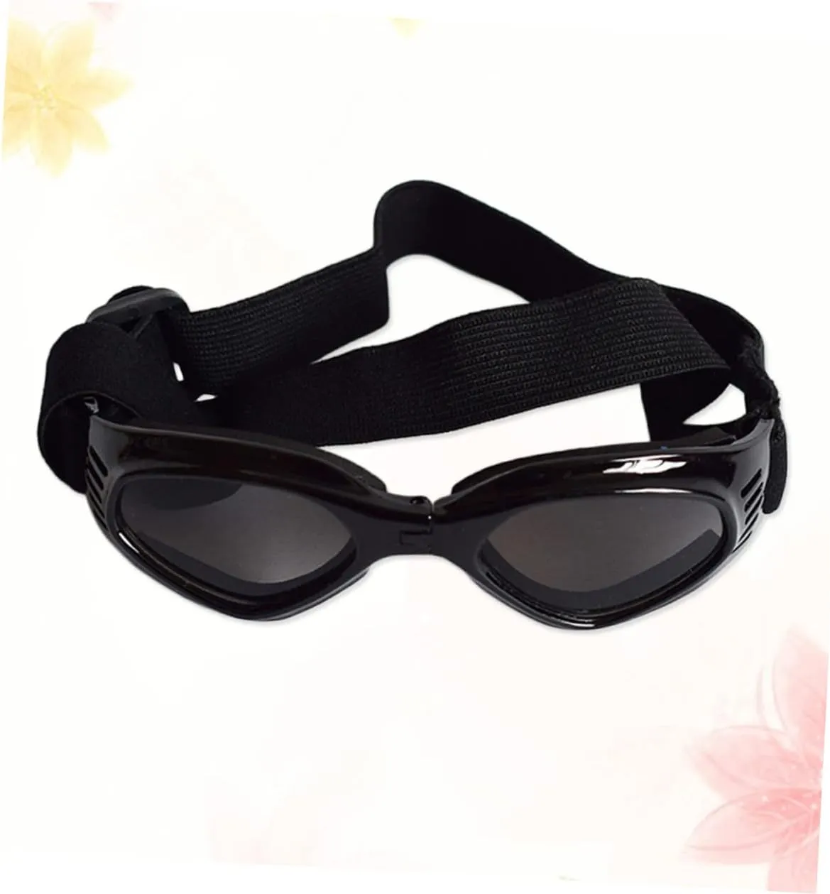 NOLITOY 2pcs Dog Sunglasses Small Breed Dog Goggles Uv Protection Comfortable Fit Pet Eyewear