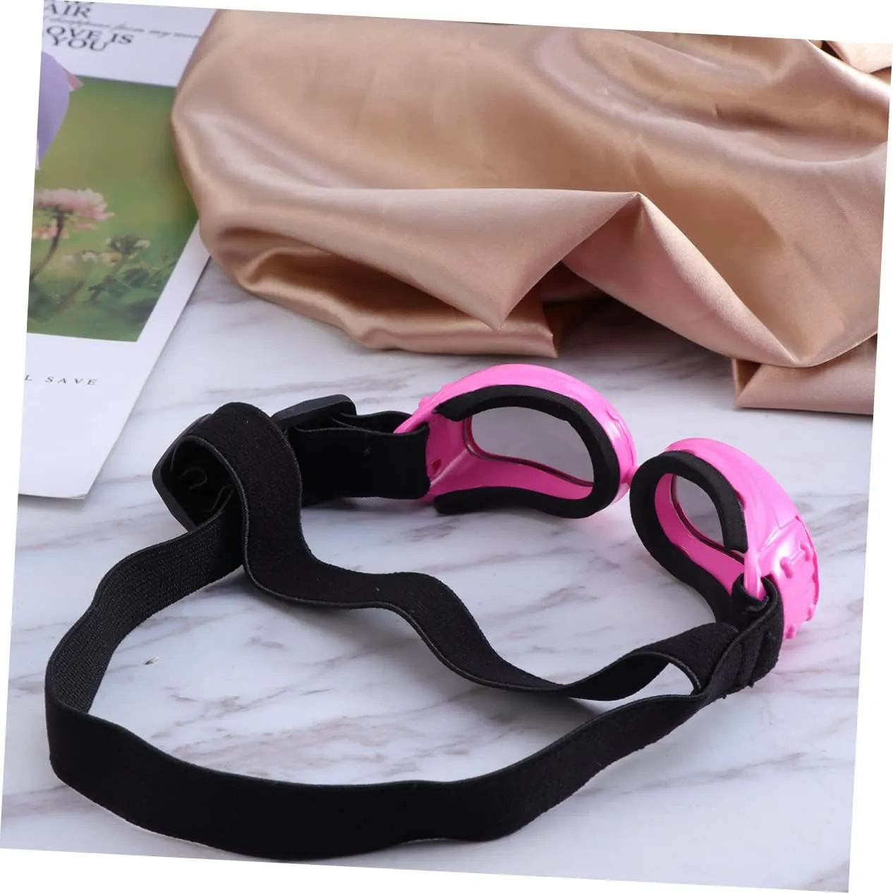 NOLITOY 2pcs Uv Protection Dog Goggles Comfortable Pet Supplies with Stretchable Headband