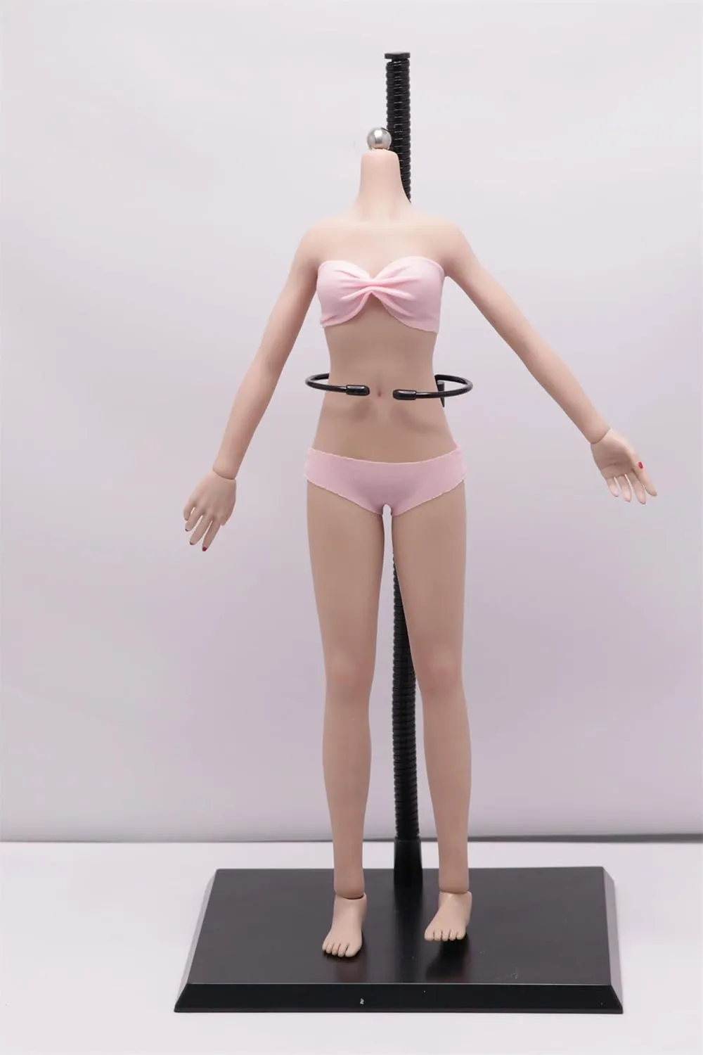 OBEST TBLeague Super Flexible Female Seamless Body,1/6 Scale Action Figure/28 Points Articulations, Stainless Steel Ball Joints Articulations and POM Skeleton(Head Sculpt Not Include,BS01)