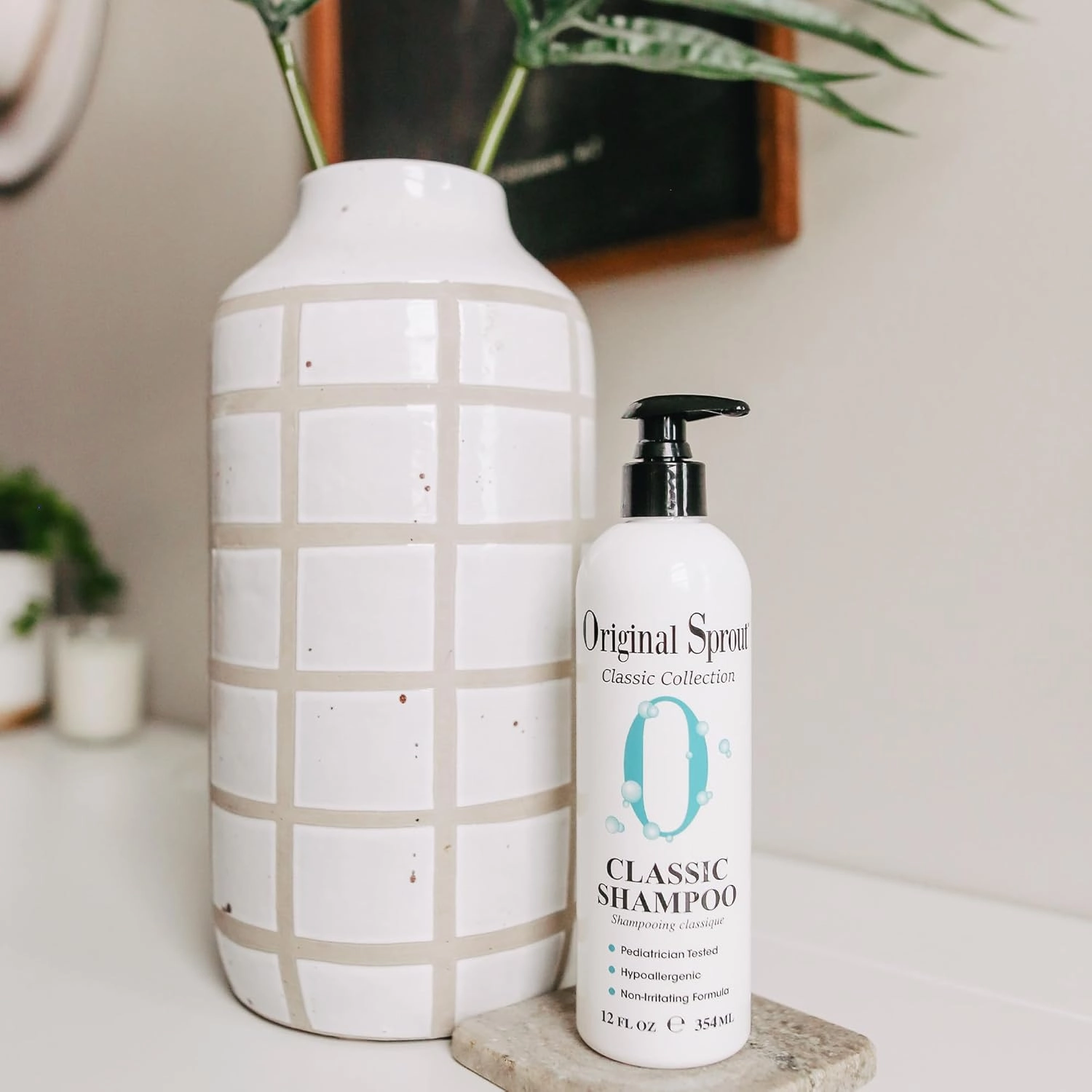 Original Sprout Classic Shampoo and Conditioner Set, Vegan Conditioner and Sulfate Free Shampoo for All Hair Types, 12 fl. oz Bottle, (Pack of 2)