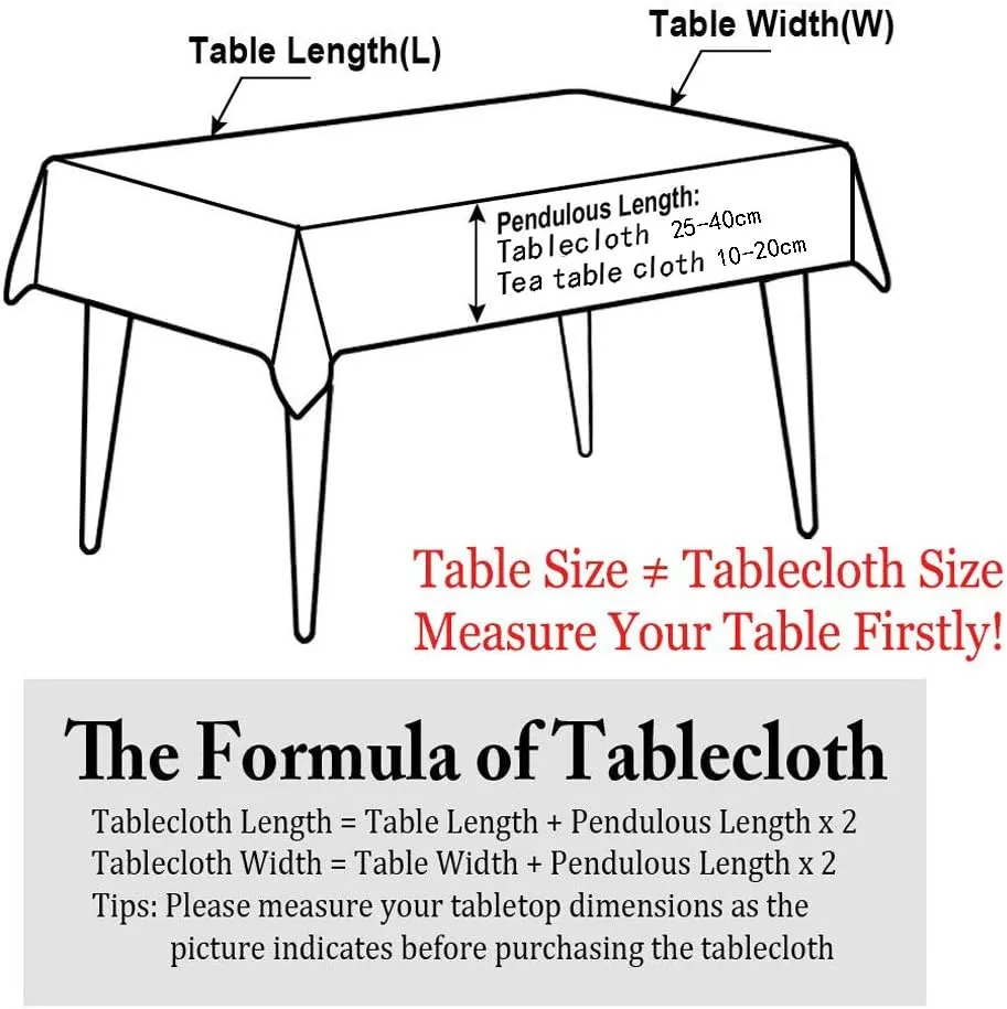Pahajim Farmhouse Table Cover - Cotton Linen Tablecloths, Rectangle/Oblong (55 x 94 Inch), Gray Stripe for Fall Kitchen & Dining Table, Christmas