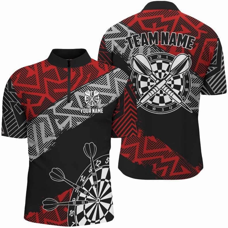 Personalized Dart Jersey, Dart Jerseys for Men, Dart Shirts, Dart Shirts for Men, Darts Board Yellow Fire