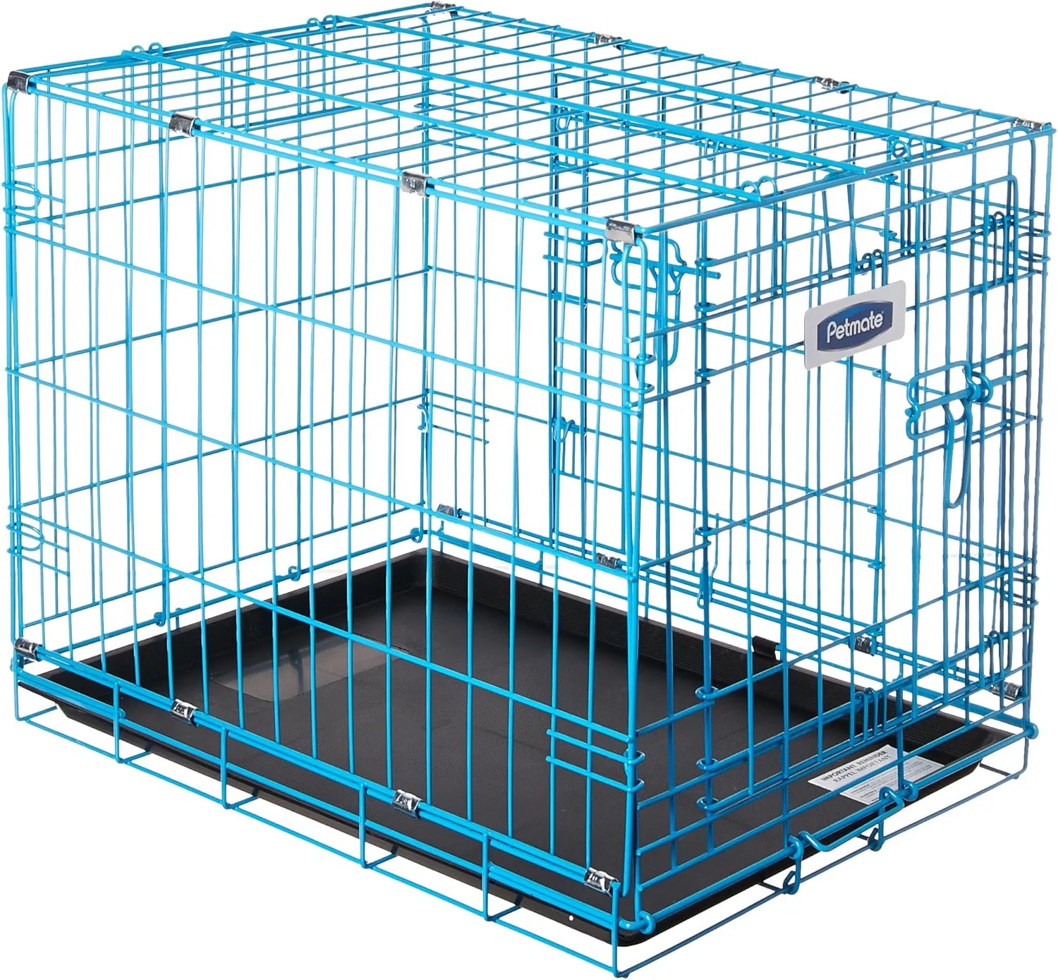 Petmate 21930 Puppy 2 Door Training Retreat, 24-Inch, Blue