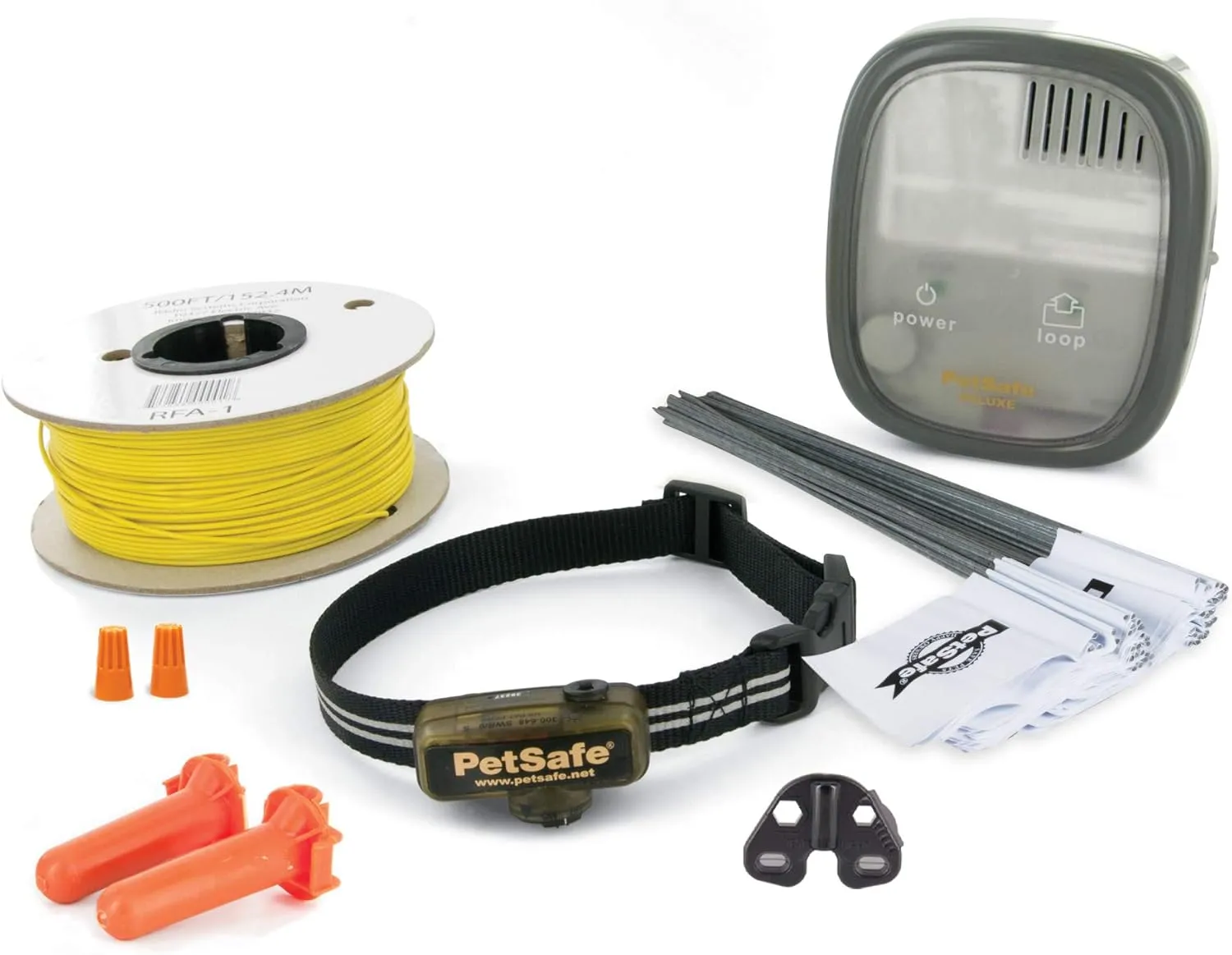 PetSafe Elite Little Dog In-Ground Fence for Dogs and Cats Over 5 lb, Waterproof with Tone and Static Correction - Invisible Dog Fence with Electric Collar for Small Pets