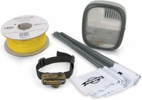 PetSafe In-Ground Cat Fence - Waterproof - Tone and Static Correction - Stretch-Section for Safety - for Cats Over 6 lb. - from The Parent Company of Invisible Fence Brand
