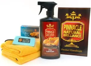 Pinnacle Ultra Poly Clay | High-Performance Clay Bar for Automotive Paint Decontamination | Removes Contaminants & Smooths Surface | Easy to Use | PIN-510K |16oz