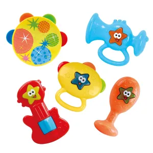 Play My First Jazz Band Musical Instruments | Learning Education Toy Band Set | 5-Piece Musical Instrument Kids Set | Musical Instruments Fun for Boys & Girls