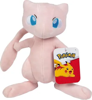 Pokemon Mew 8" Plush - Officially Licensed - Generation One - Authentic Soft Stuffed Animal Toy Figure - Gift for Kids, Boys, Girls - 2 